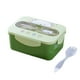 thumbnail image 2 of Microwave Safe Lunch Box Food Grade Plastic Bento Box Leakproof Lunch Box Suitable For Office Work, 2 of 6