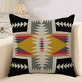 thumbnail image 2 of Panxico Housse de Coussin en Lin Simple Coussin Géométrique Housse de Coussin Simple K, 2 of 4