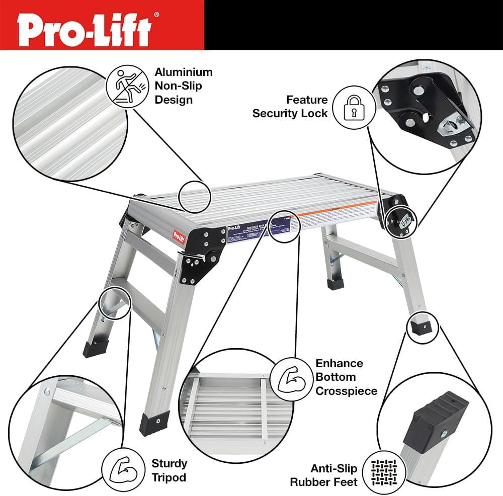 Pro-Lift Work Platform Aluminum Step