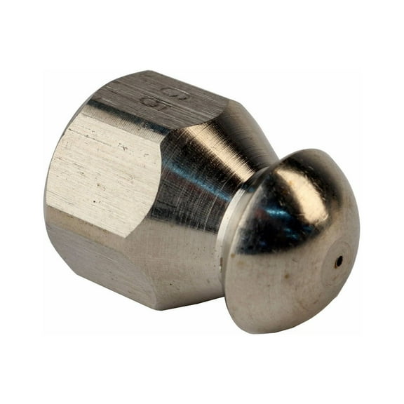 Erie Tools Button Nose 1/4" Sewer Jetter Nozzles 6.5 Orifice