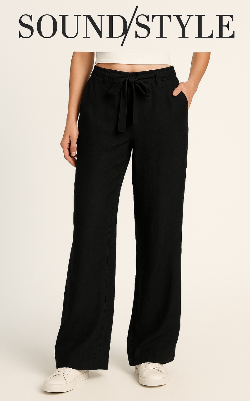 Ladies Linen Blend Briggs Ladies Dress Pants Briggs Women's Pull On Linen  Blend Pants With Comfort