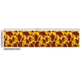 thumbnail image 2 of Ambesonne Animal Fabric by the Yard Upholstery, Prehistoric Jurassic Mammoth, 3 Yards, Earth Yellow Burgundy, 2 of 4