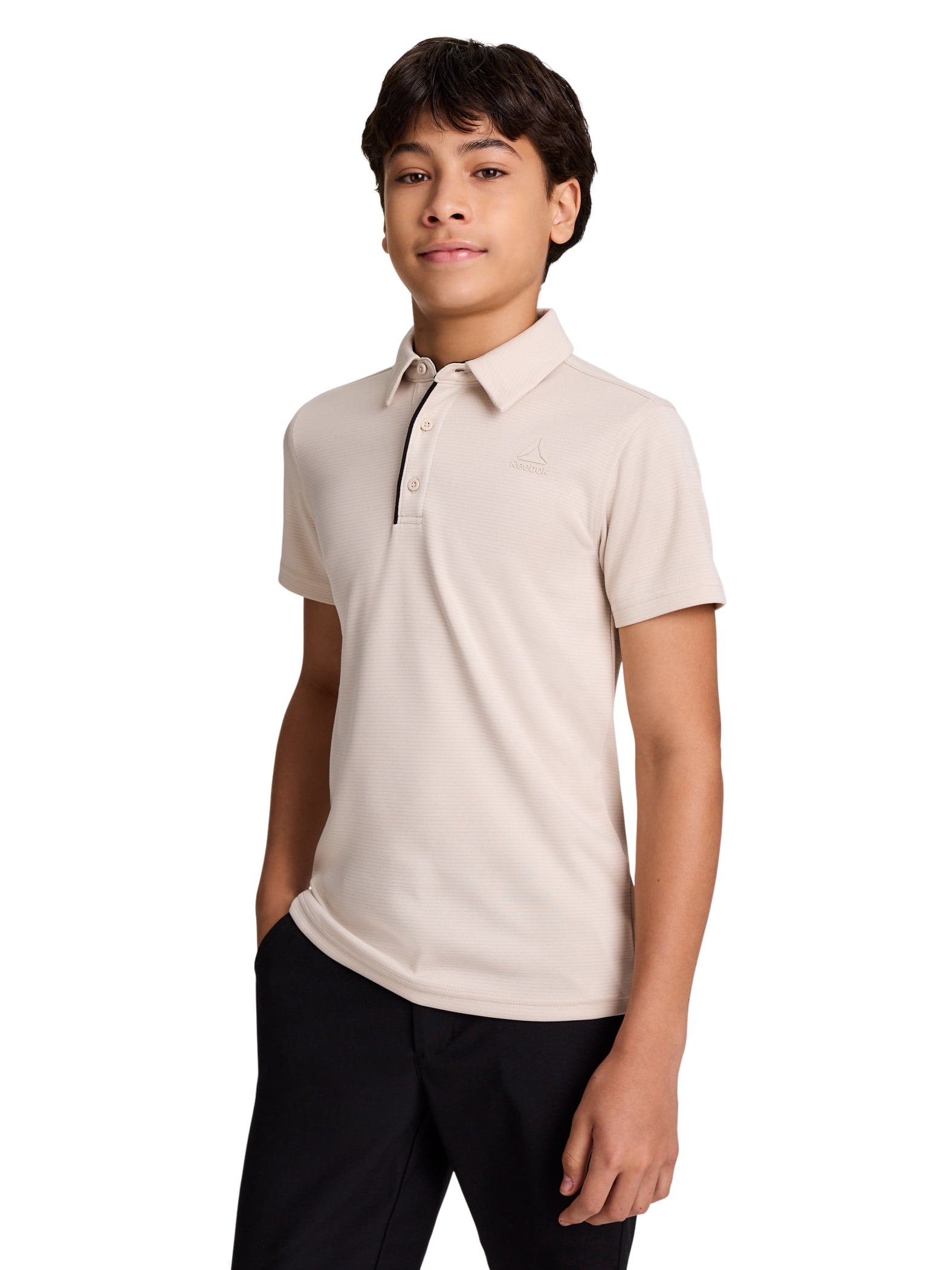 Reebok Boy's Performance Polo Uniform Shirt, Sizes 4-18