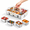 1 Set (Dishwahser safe), variant on Stainless Steel Snackle Box Container With Handle 2 Sets