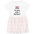 thumbnail image 3 of Inktastic I'm Going to Be a Big Sister Girls Toddler Dress, 3 of 5