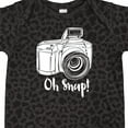 thumbnail image 4 of Inktastic Camera Oh Snap Boys or Girls Baby Bodysuit, 4 of 5