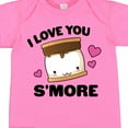 thumbnail image 4 of Inktastic Valentines Day I Love You S'more with Pink Hearts Boys or Girls Baby Bodysuit, 4 of 5