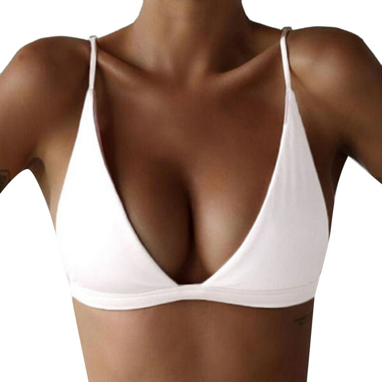 Plus Size Bras for Women Well Cool Feeling Thin No Buckle Unit Type  Underwear Wireless for Woman Summer