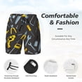thumbnail image 3 of Kdxio Repair tools (2) Print Mens Swim Shorts with Mesh Lining, Breathable and Quick-Drying, Adjustable Waist, Privacy Pocket-3X-Large, 3 of 6