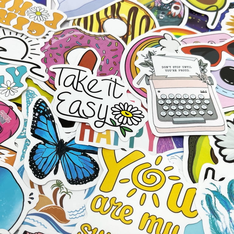 62pcs Cute Cartoon Game Stickers Pack - Aesthetic Vinyl Waterproof Decals For Water Bottles, Laptops, Phones