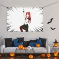 thumbnail image 3 of DouZhe Cute Moe Girl Sign Banner, Japanese Comic Woman Hanging Banners Backdrop Festive Party Decor for Indoor Outdoor, 47 x 71 Inches, 3 of 7
