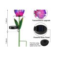 thumbnail image 4 of Miyuadkai Lamp Clearance Solar Gl Flower Lights with Solar Courtyard Lights Warm White Blue Purple Flowers Room Decor Purple, 4 of 8
