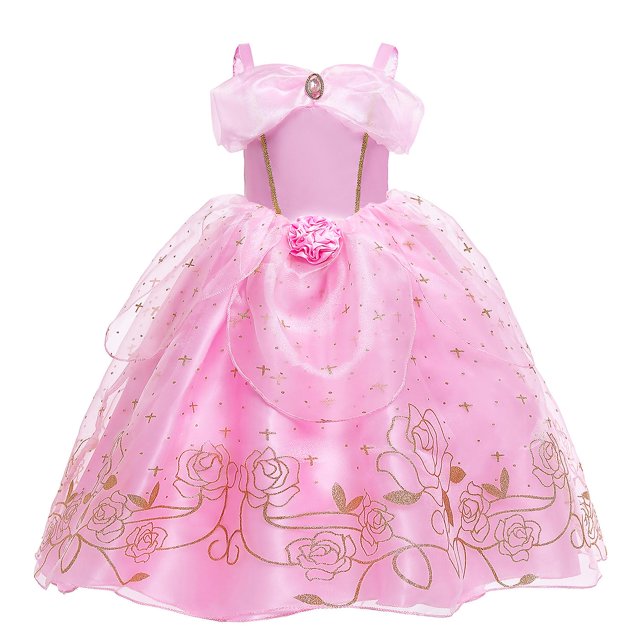 Princess Robe Cloche pour Fille, Robe Élot, Jupe en Peau Princess -ACGIV