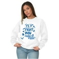 thumbnail image 4 of US Air Force Fly Fight Wind Pride Unisex Plus Size Sweatshirt Brisco Brands 4X, 4 of 5