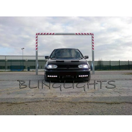 - 1991 1992 1993 1994 1995 1996 1997 1998 1999 Volkswagen VW Golf Mk3 LED DRL Strips DRLs Lights Lamps