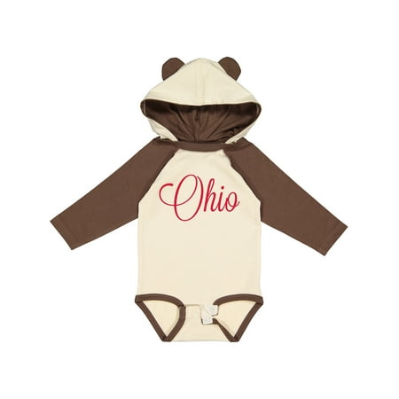 

Inktastic Ohio Gift Baby Boy or Baby Girl Long Sleeve Bodysuit