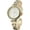 Style-Three/Gold, variant on Collections Women's Quartz Analog Multistyle Designed Cuff Bangle Wristwatch - Ladies Wrist Watch for Everyday Use - Can Fit Wrist Sizes 7-8 inches
