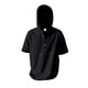thumbnail image 5 of pstuiky camisetas camisas para hombre, Camisa informal de lino de verano de color liso para hombre, manga corta, cuello alto, botones y bolsillos camisas casuales para hombre l, 5 of 9