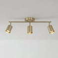 thumbnail image 5 of Globe Electric 91007786 Pratt 3 Light 21" Wide Fixed Rail Linear Ceiling Fixture - Black, 5 of 7