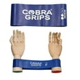 thumbnail image 2 of Cobra Grips Resistance Loop Bands Exercise Workout Bands - Best for Stretching Physical Therapy and Home Fitness - SET OF ALL COLORS, 2 of 4