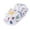 White, variant on Linfrsh Baby Girls Boys Princess Flats Sandals Toddler First Walking Shoe Soft Leather Non-Slip Wedding Dress Shoes(Purple,9-12 Months)