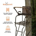 Big Game Hunter HD 1.5 Deer Hunting 18.5 Foot 1 Person Ladder Tree