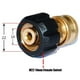 thumbnail image 4 of Adaptador de boquillas para hidrolavadora, conector resistente a la corrosión para conexión de manguera. Hembra a M22, 4 of 9