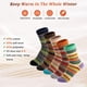 thumbnail image 5 of Calcetines de lana navideños NikouMX 5 pares cálidos y acogedores, 5 of 8