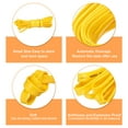 thumbnail image 5 of Uxcell Garden Hose 16ft Durable TPE Anti-Kink Water Hose Non-Expanding Flexible Yard Hose with Universal Water Connector Fittings for Outdoor Watering Cleaning House Car Wash, Yellow, 5 of 7