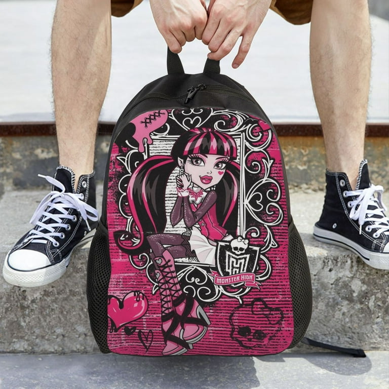 Monster High Draculaura Backpack Lightweight Daypack Laptop