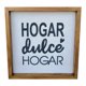 thumbnail image 1 of Cuadro de Madera ArteC2 CUA2828_Hogar dulce hogar, 1 of 3