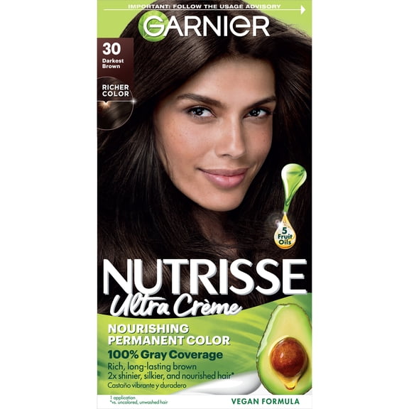 Garnier Nutrisse Nourishing Hair Color Creme, 1 kit