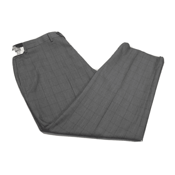 $79.50 Ralph Lauren Men's Comfort Flex Flat Front Slim Dress Pants GRAY 42X29