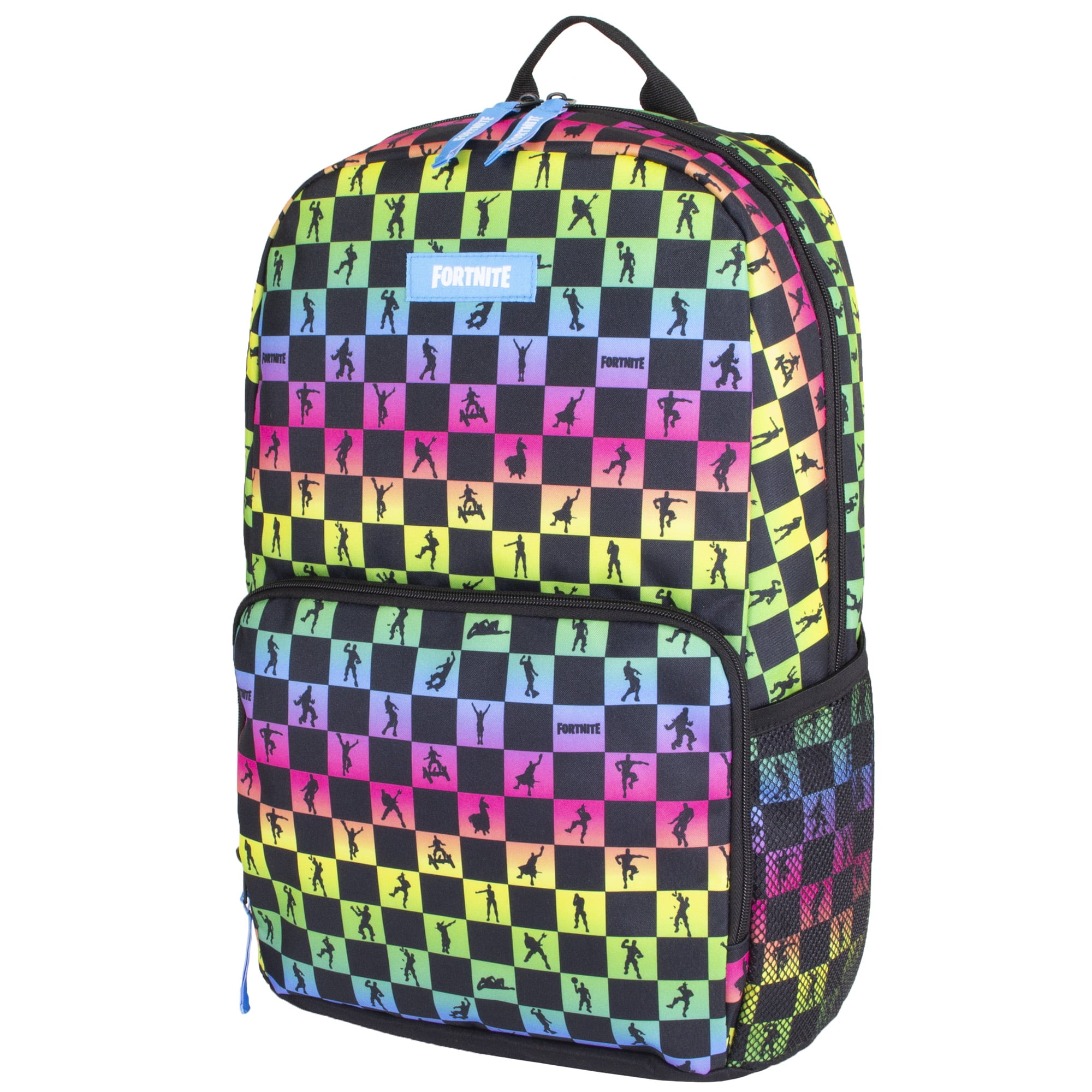 FORTNITE Fortnite Amplify Multicolor Checkered Backpack