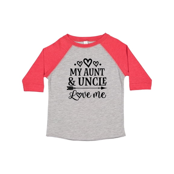 Inktastic My Aunt and Uncle Love Me Niece Boys or Girls Toddler T-Shirt