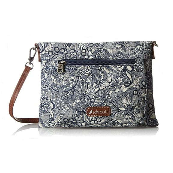 Sakroots Camden Small Crossbody Bag (Navy Spirit Desert 3)
