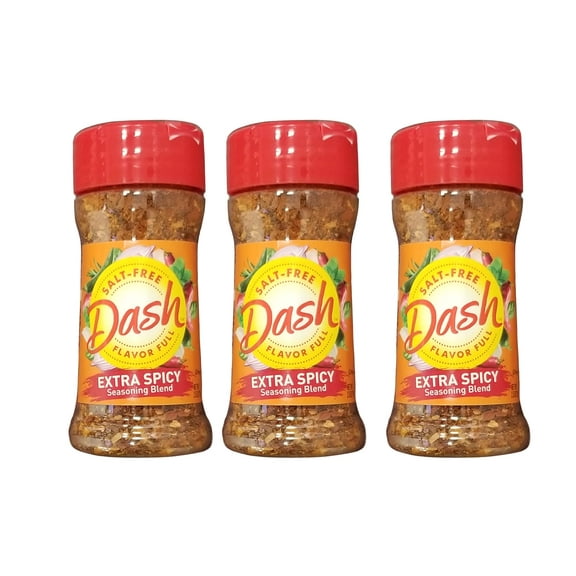 Mrs. Dash "Extra Spicy", TMA3 Salt-Free Seasoning Blend Shaker 2.5 Oz (Pack of 3)