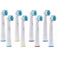 thumbnail image 1 of Angzhili 8Pcs SB-17A Toothbrush Replacement Heads, 1 of 8