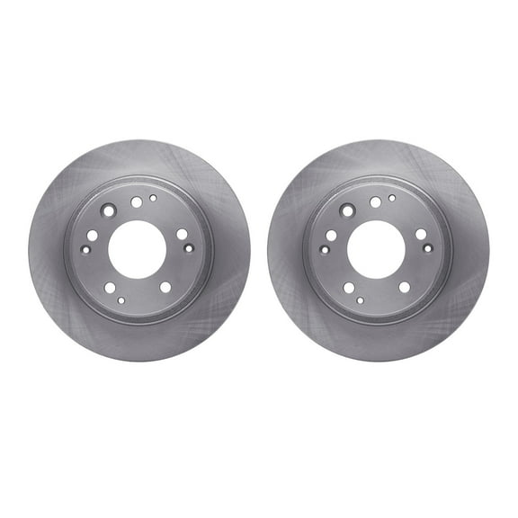 Dynamic Friction Company Rear Brake Rotors 6002-59040