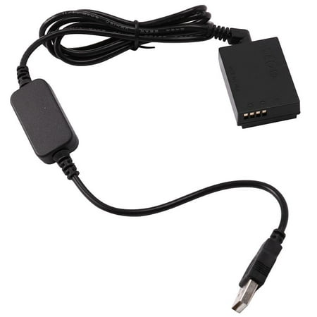 

5V 2A ACKE12 ACK-E12 USB Power Cord Adapter + LP-E12 -E12 DC Coupler for M M2 M10 M50 Digital Camera