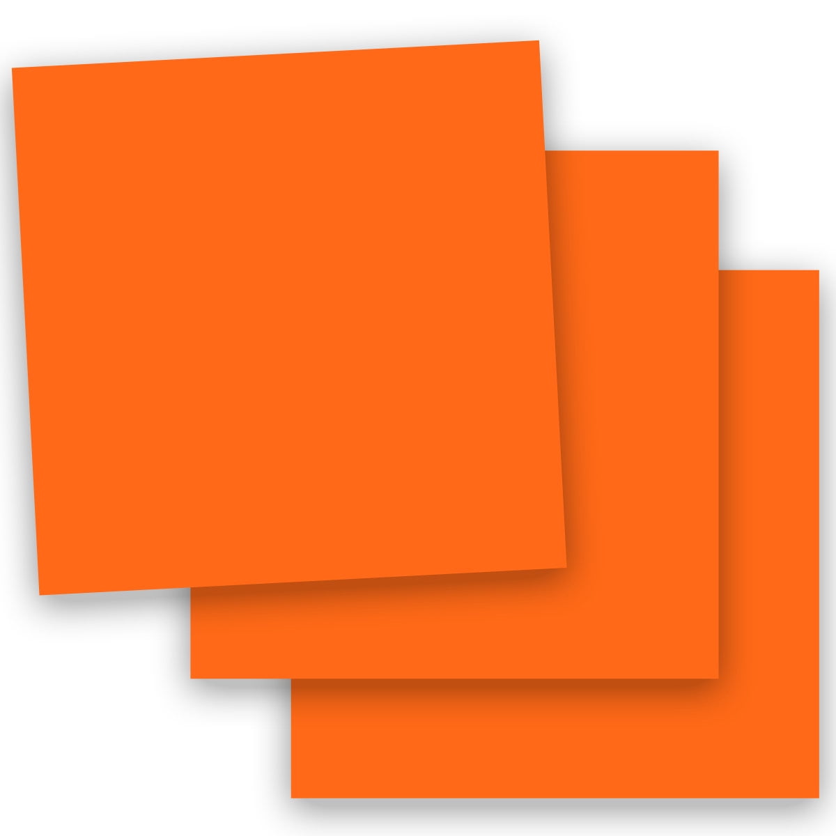 skin smooth orange 12x12 square paper 100c cardstock