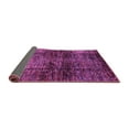 thumbnail image 2 of Ahgly Company Indoor Rectangle Abstract Purple Modern Area Rugs, 3' x 5', 2 of 4