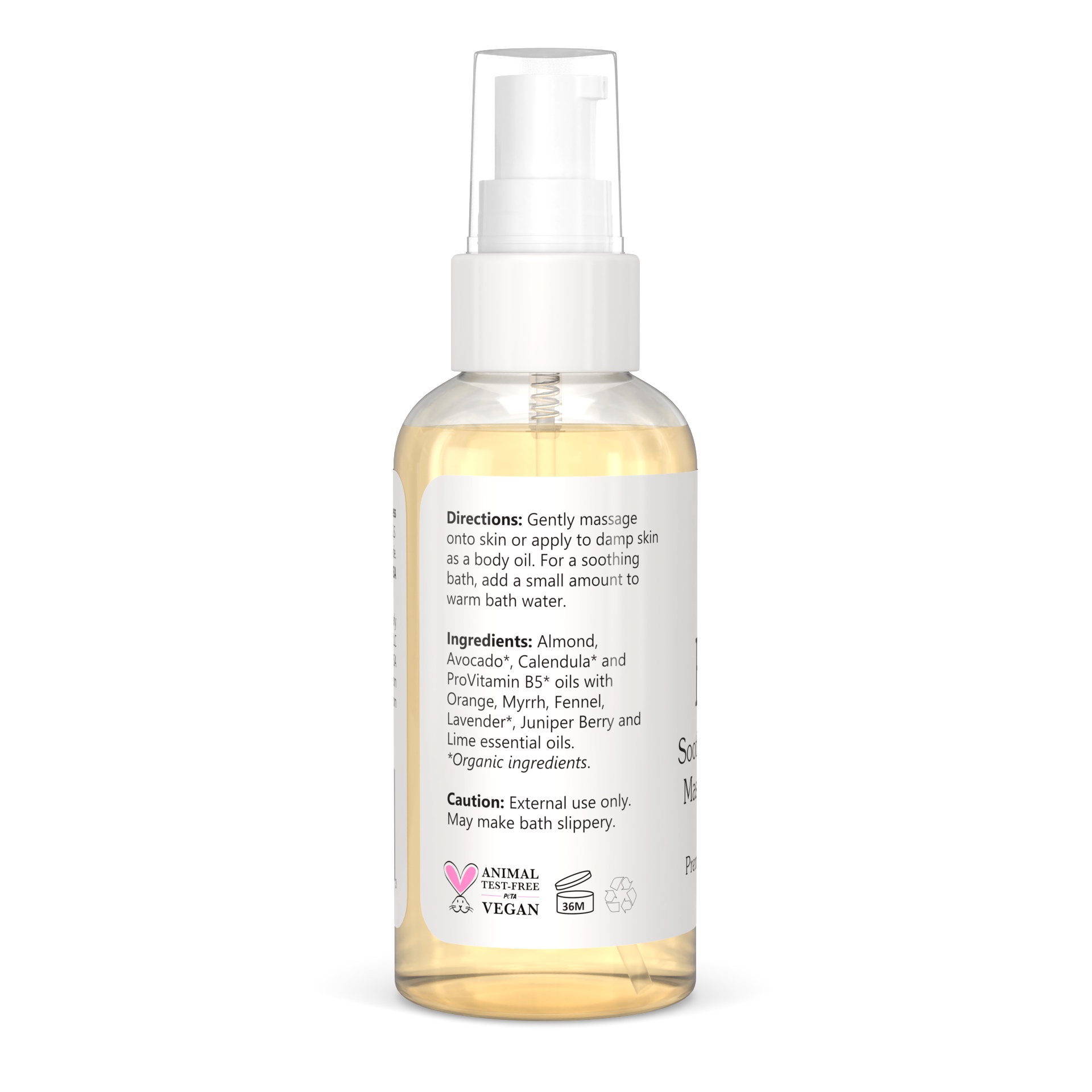 HEAL Aromatherapy Massage and Body Oil Moisturizer, Therapeutic Essential Oils with Almond, Myrrh, Lavender | Natural After Shower Oil for Moisturizing, Couples, Massage Therapy, Bath, Spa (4 oz)