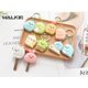 thumbnail image 4 of WALKIE Sanrioed Dibujos Animados Gatito Gato Kawaii Llave Caso My Melody Chica Corazón Llavero Accesorios Colgante Dos Paquetes Exquisito Regalo De Vacaciones, 4 of 4