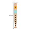 thumbnail image 2 of SEWCHICS Instrument Enregistreur pour Enfants Flûte en Bois Beige Instruments de Musique pour Enfants 1Ensemble, 2 of 8