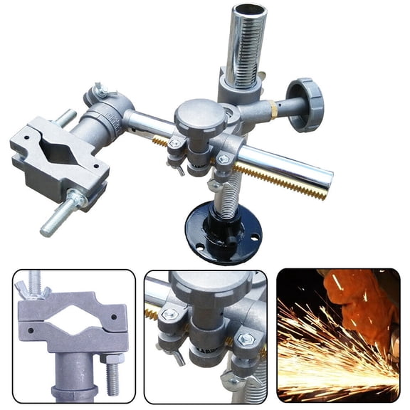 Miumaeov Welding Torch Holder Mig Gun Support Clamp Mountings for TIG Welding Machine Welding Positioner Turntable