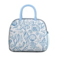 thumbnail image 2 of Lunch Bag Lunch Box for Women Reusable Insulated Lunch Bags,Water-Resistant Sea Shell Starfish Pattern Cooler Lunch Tote Bag, Large Capacity for Work Travel Picnic, 2 of 6