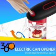 thumbnail image 2 of Electric Can Opener, No Sharp Edge Can Opene, One-Touch Electric Can Opener with Auto Shut,Best Kitchen Gadgets Electric Can Openers For Seniors With--1 pc, 2 of 5