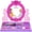 Disney Princess, variant on Barbie Beauty Vanity Set with Light-Up Mirror, Includes Lip Gloss, Eye Shadow, Brushes, Nail Polish, Accessories, and More! Ages 3+ Perfect for Parties, Sleepovers, and Makeovers, by Townley Girl