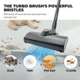 1.25'' Vacuum Turbo Brush Head for Small Shop Vac Accessories Pet Hair